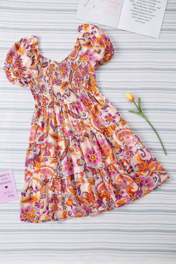 Stilla | Smocked Lagdelt Kjole