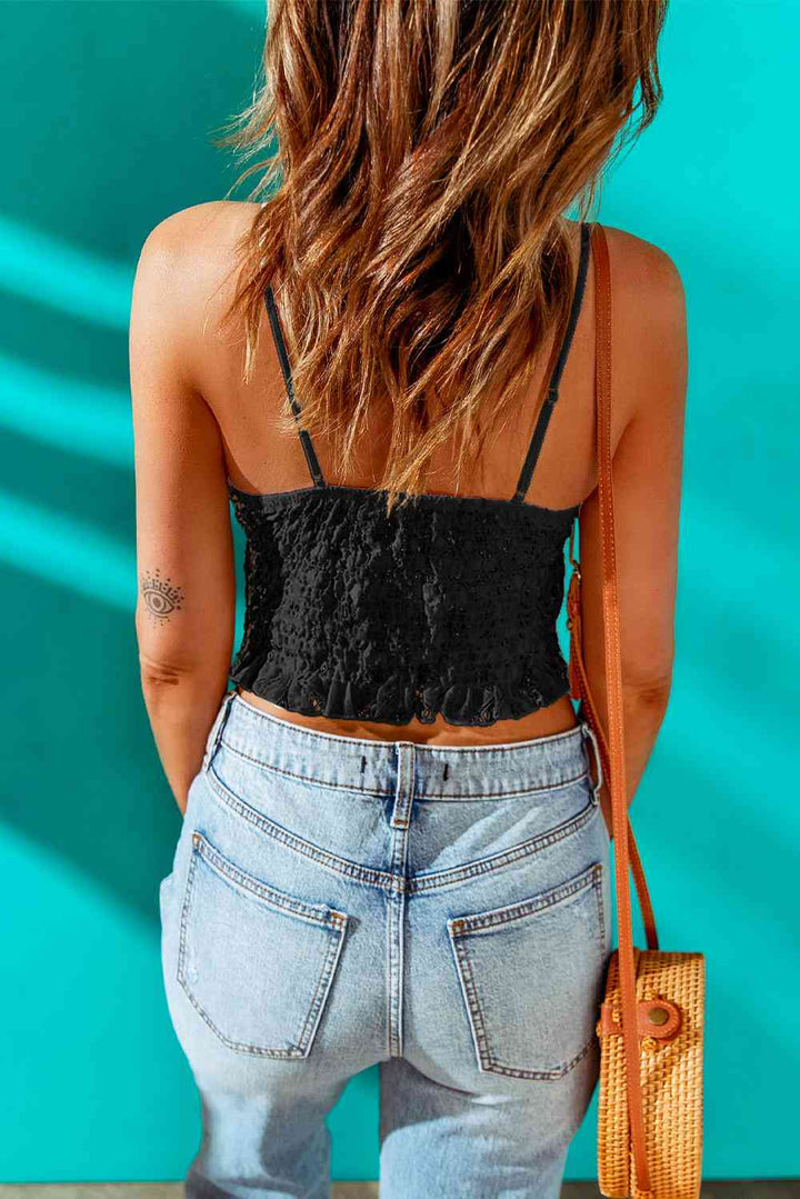 Stilla | Neck Lace Cropped Cami