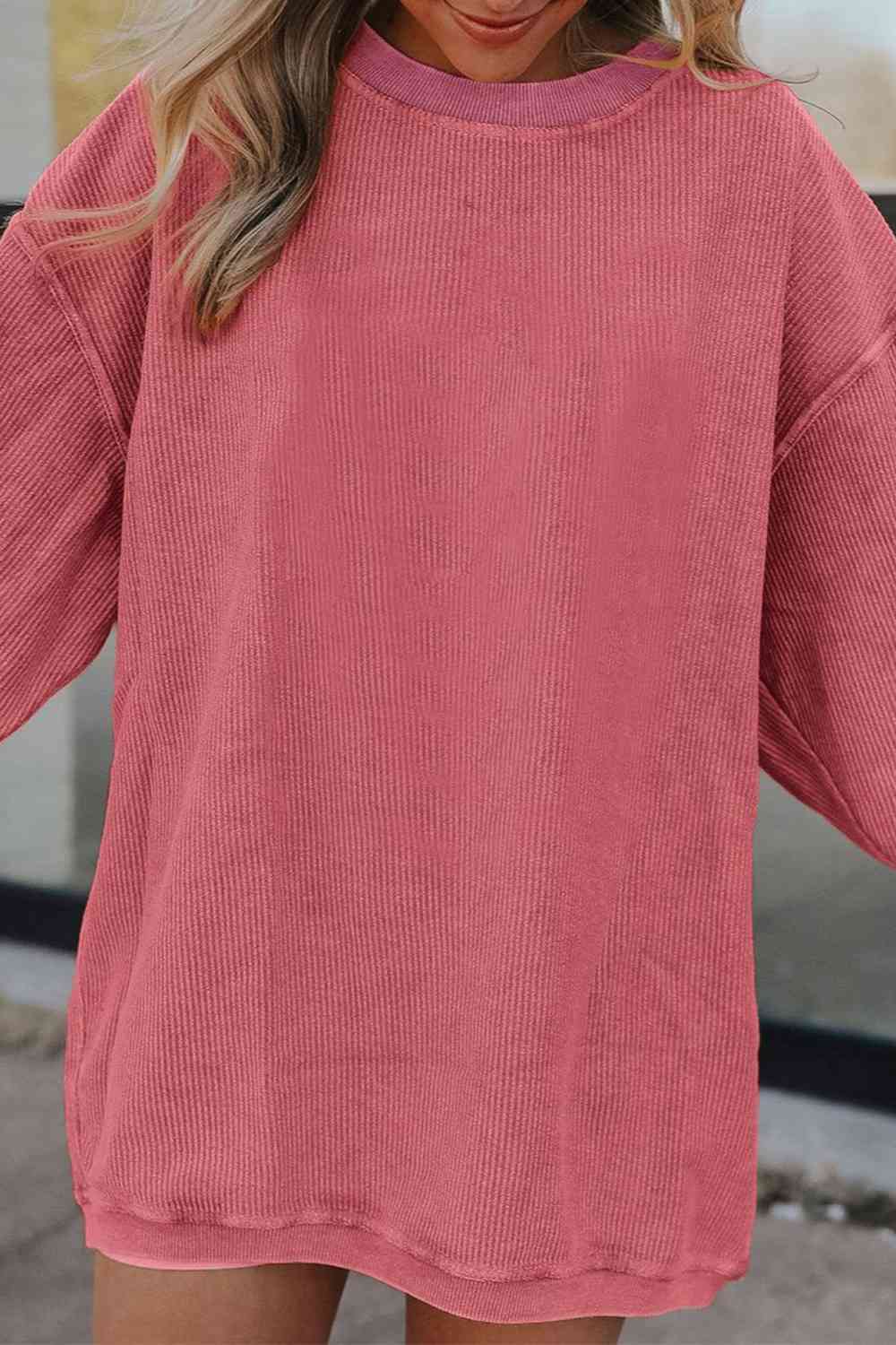 Stilla | Rund Hals Drop Shoulder Sweatshirt