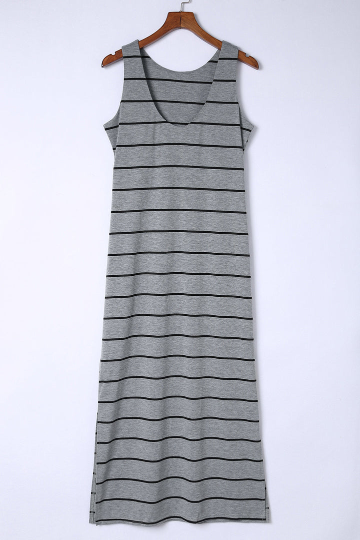 Stilla | Slidslæ Sleeveless Maxi Kjole