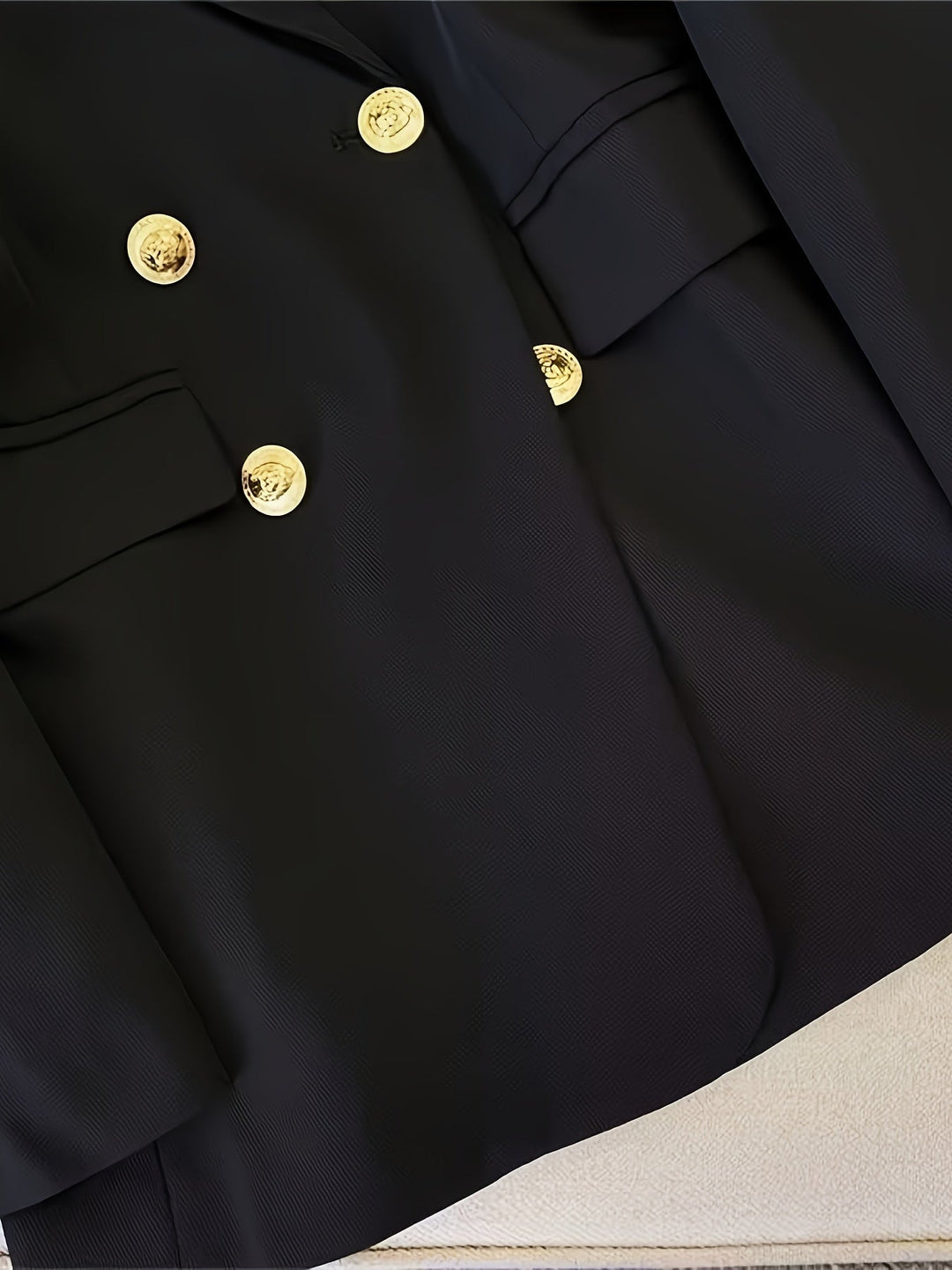 Stilla | Elegant Business Slim Blazer med gyldne knapper Ideel til alle årstider