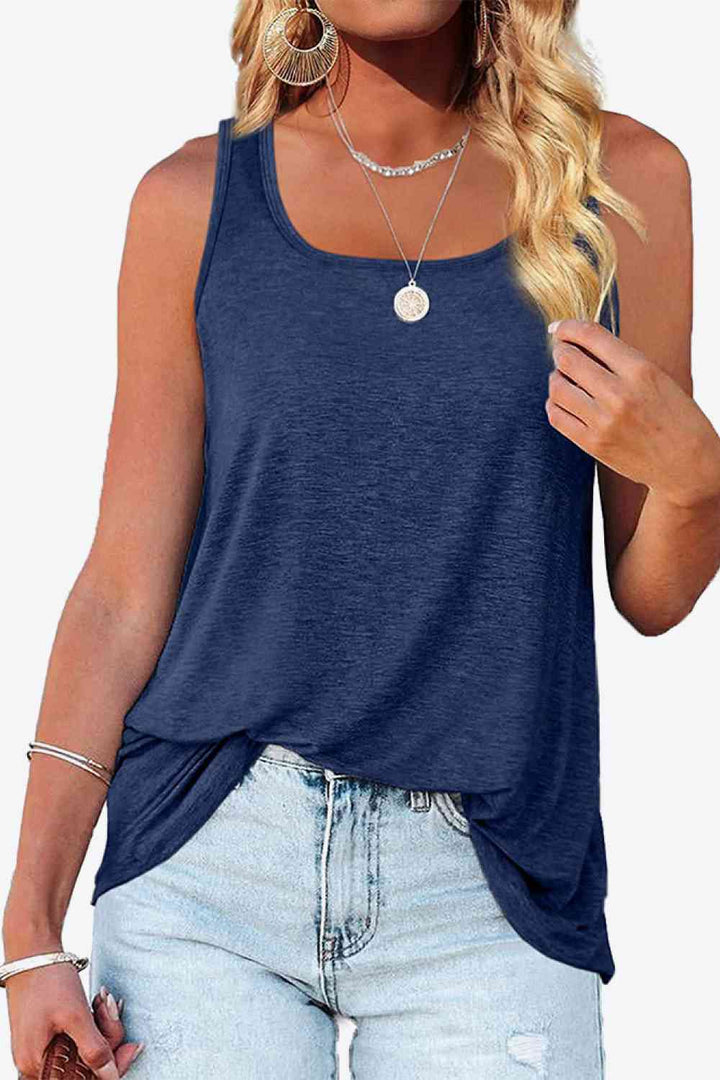 Stilla | Hem Square Neck Tank