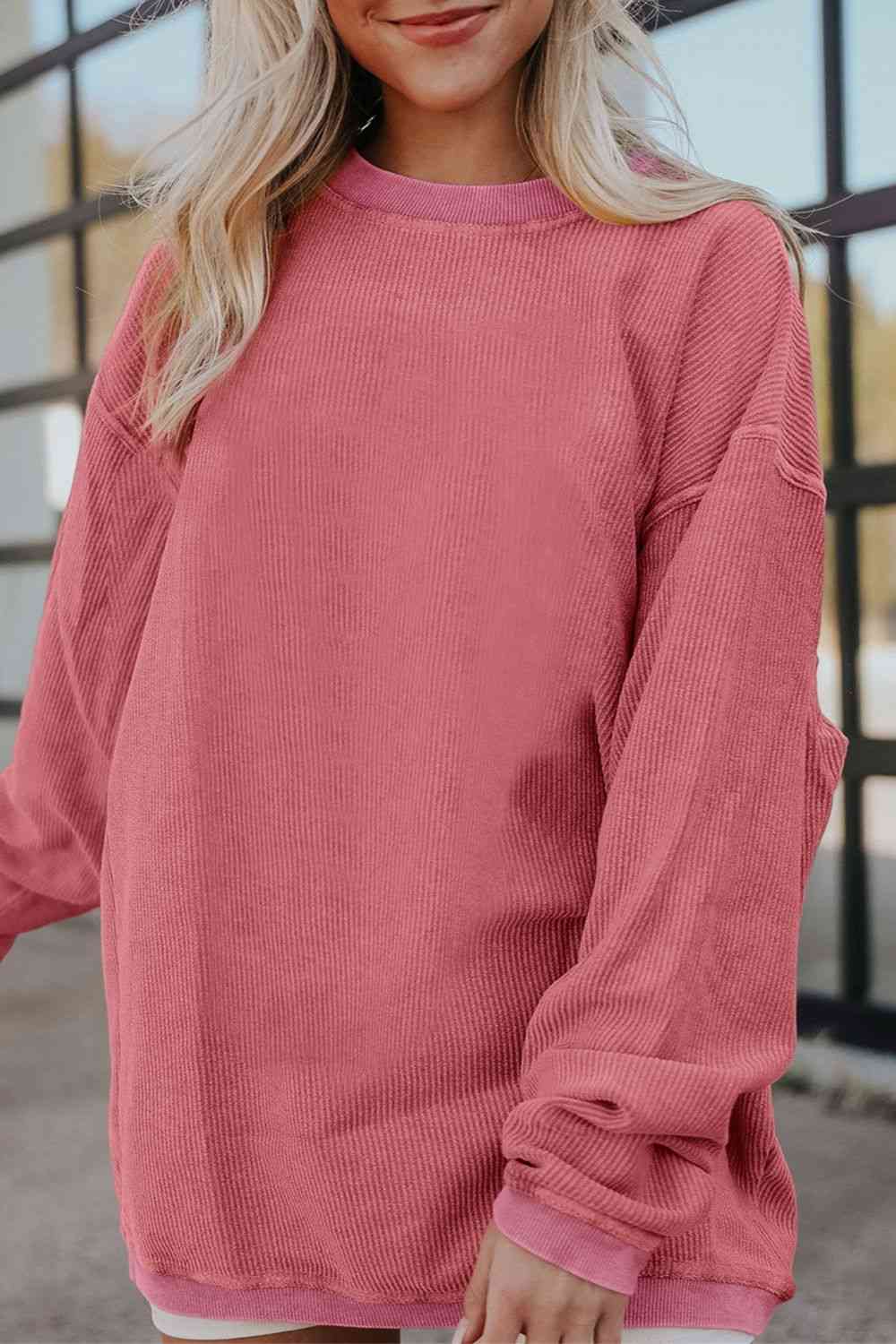 Stilla | Rund Hals Drop Shoulder Sweatshirt