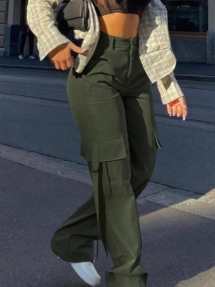 Stilla | Elegant dame cargo-bukser