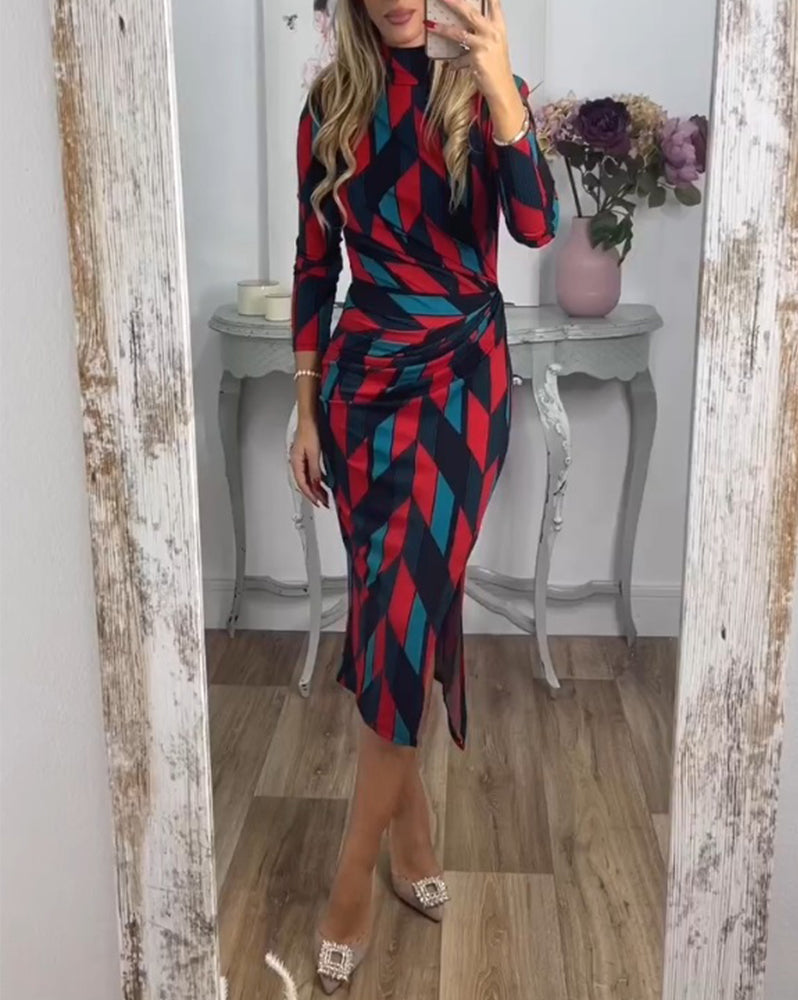 Stilla | Diamantmønster Print