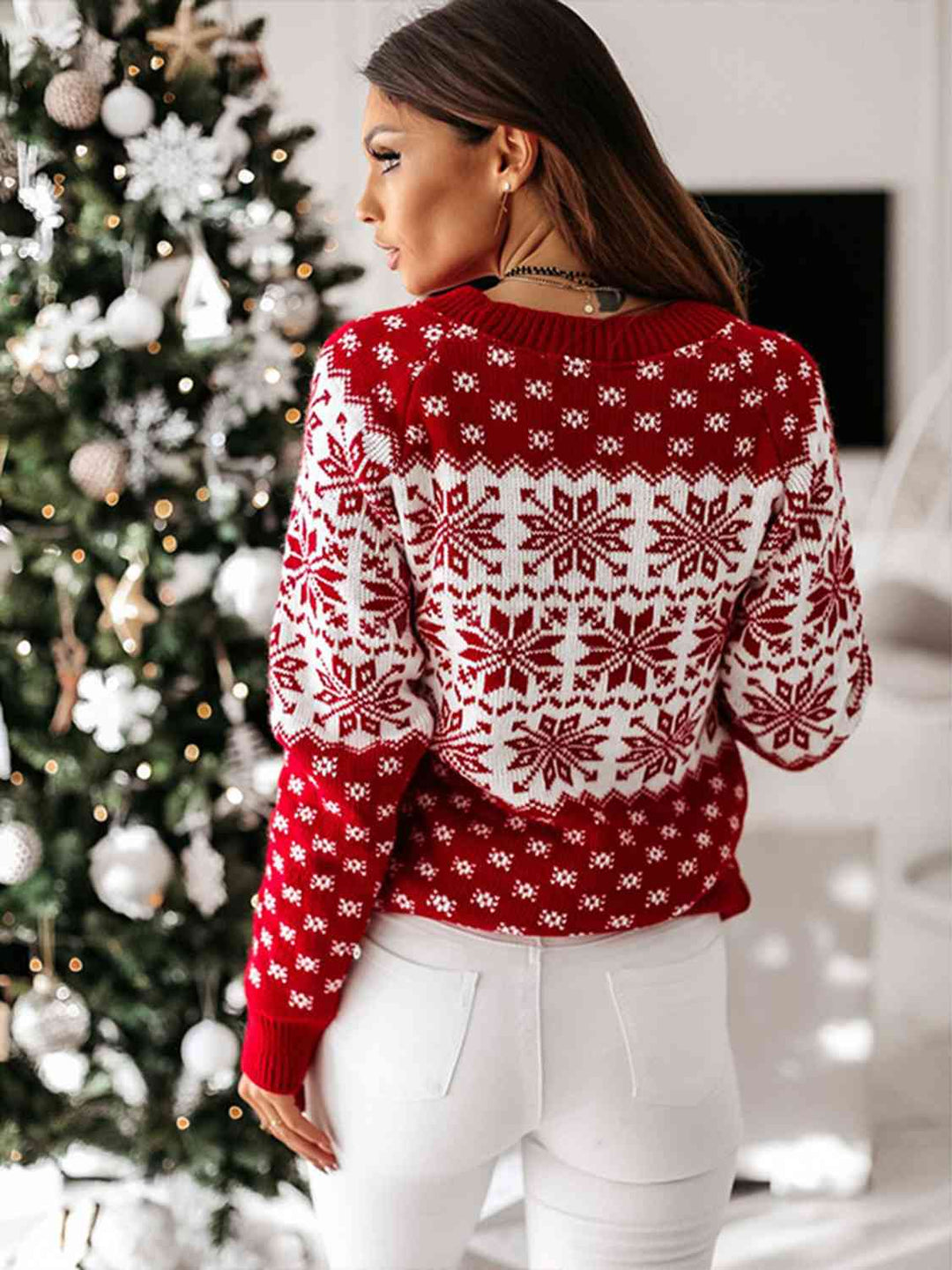 Stilla | Rund Hals Langærmet Sweater