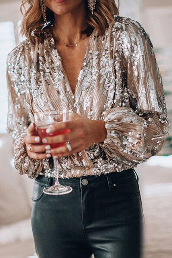 Stilla | Elegant Glamour Bluse