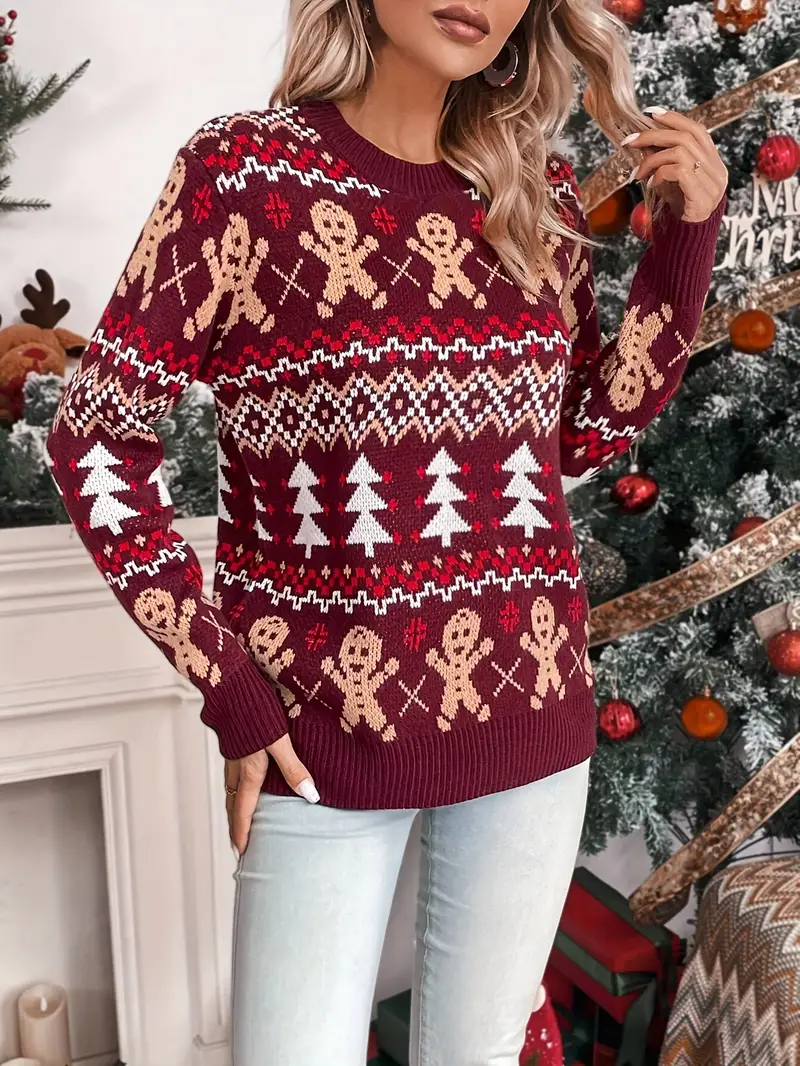 Stilla | Pullover med festligt rensdyr