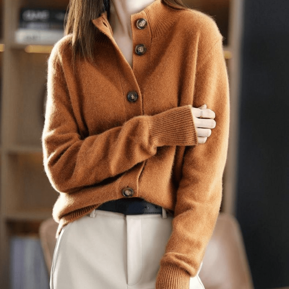 Stilla | Blød, Krammevenlig Cashmere Strik Cardigan Sweater
