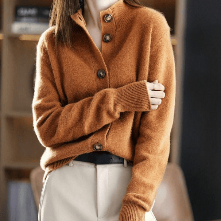 Stilla | Blød, Krammevenlig Cashmere Strik Cardigan Sweater