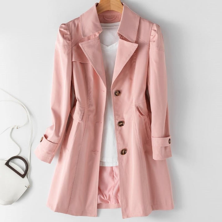 Stilla | Trench i Højkvalitets Cashmere