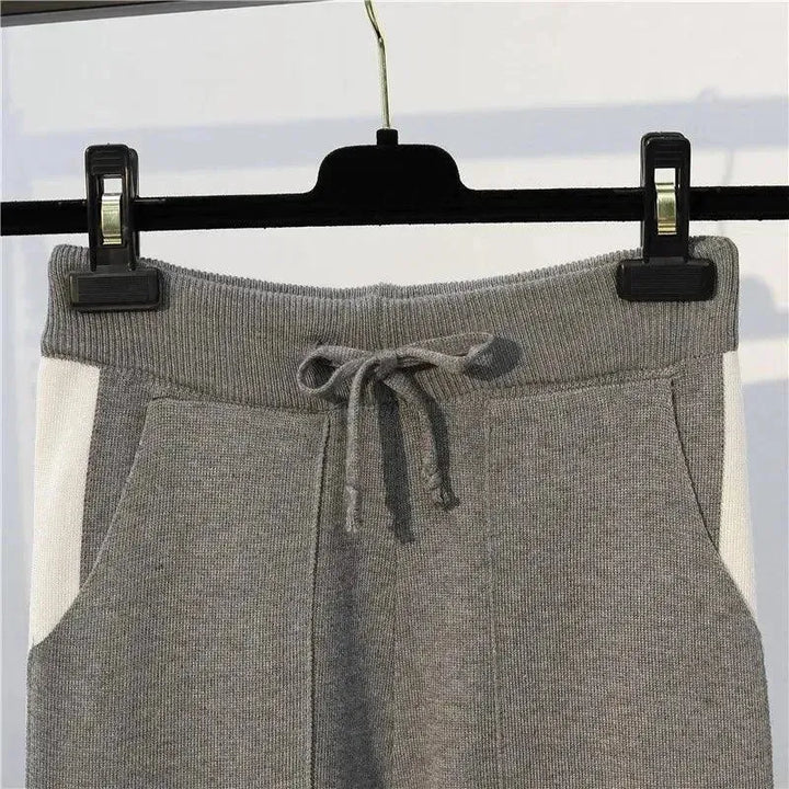 Stilla | Dame Fritid Stribet To Delt Pullover Sæt