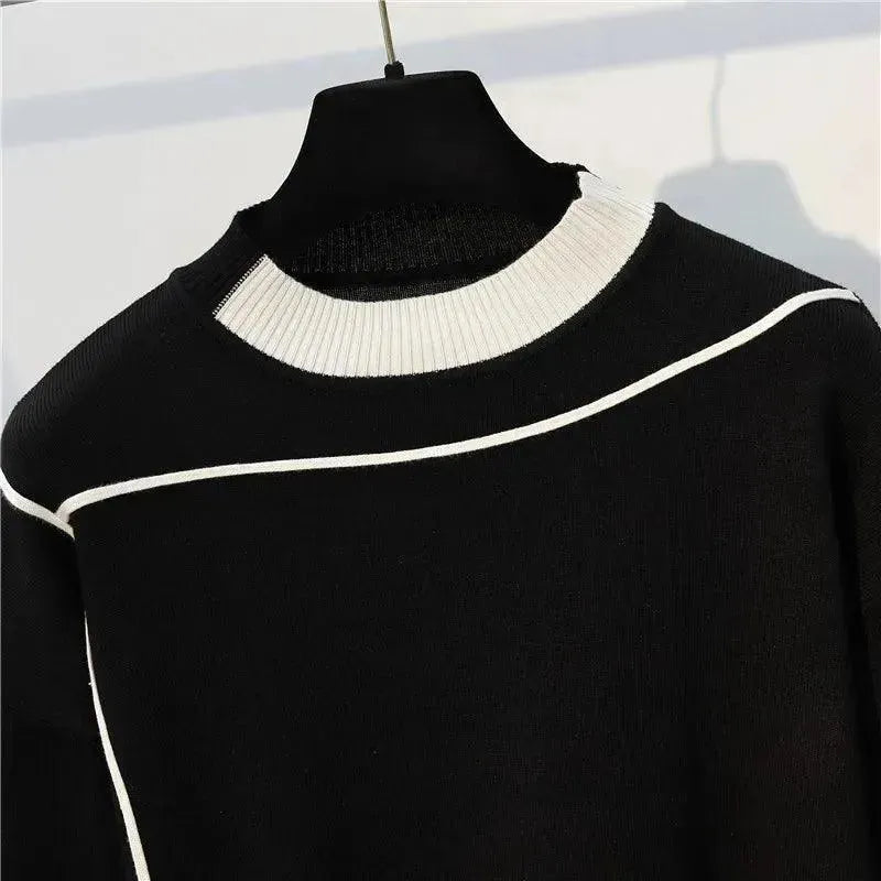 Stilla | Dame Fritid Stribet To Delt Pullover Sæt