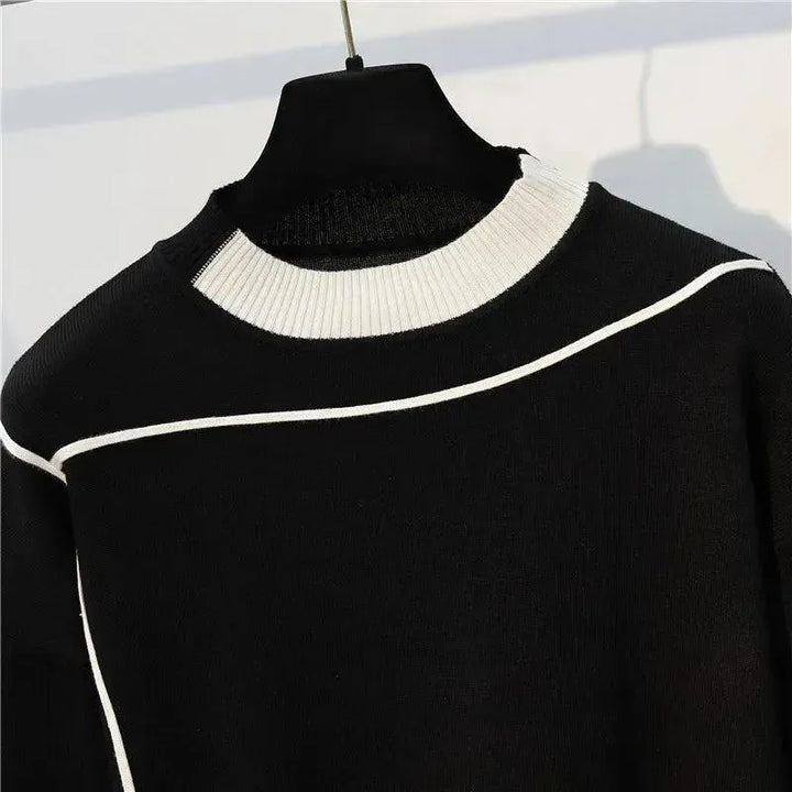 Stilla | Dame Fritid Stribet To Delt Pullover Sæt