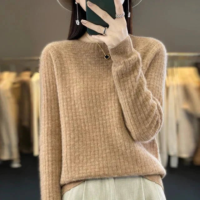 Stilla | Klassisk Struktureret Strikket Pullover