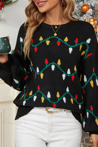 Stilla | Julelys Sød løs pullover Strikpullover