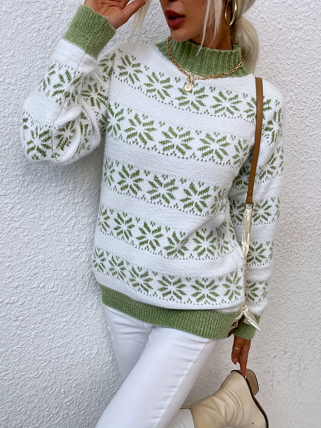 Stilla | Julemønster Pullover