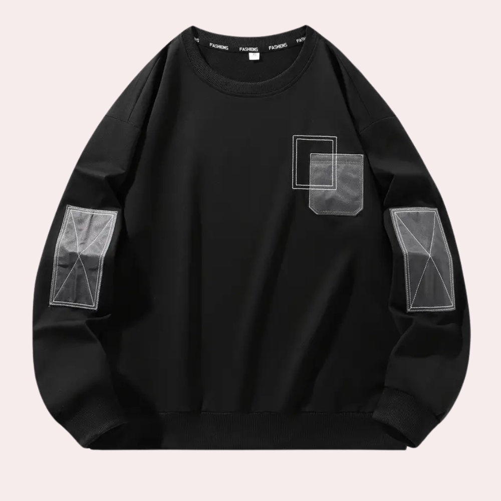 Stilla | Moderne Rummelig Sweater til Mænd