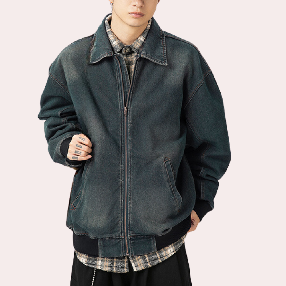 Stilla | Trendy Denim Jakke til Mænd