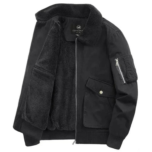 Stilla | Klassisk Fleece Mænds Vinterjakke