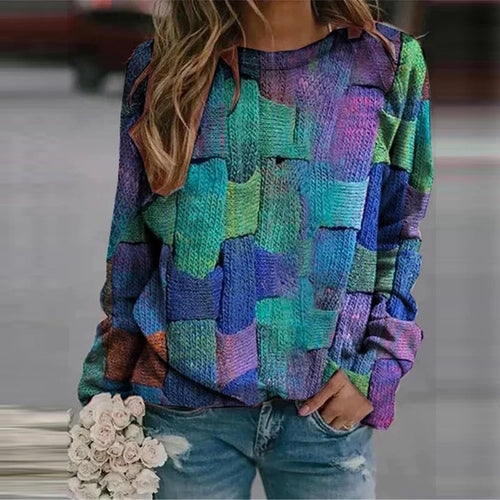 Stilla | Farverig kvinde sweater