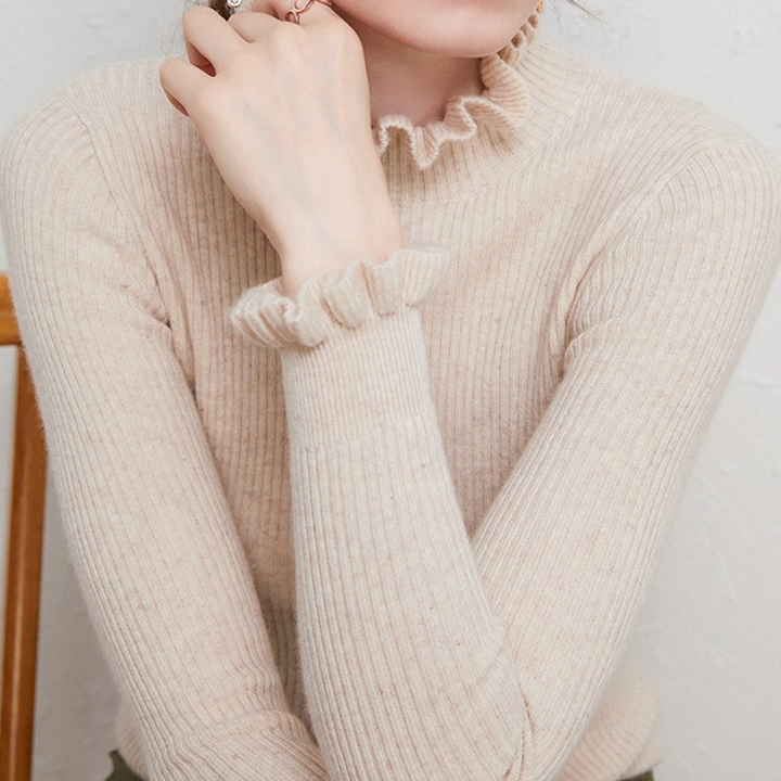Stilla | Behagelig Cashmere Dame Rullekravepullover