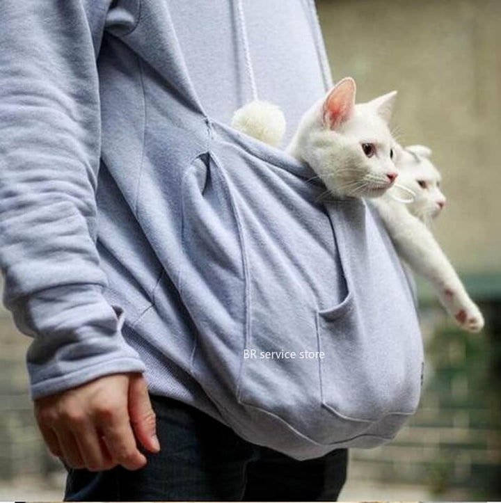 Stilla | Behagelig hoodie med katte lomme