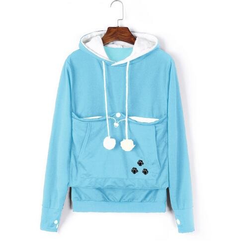 Stilla | Behagelig hoodie med katte lomme