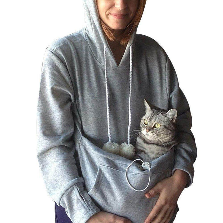 Stilla | Behagelig hoodie med katte lomme