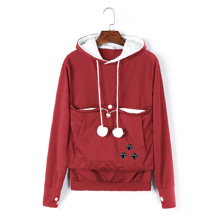 Stilla | Behagelig hoodie med katte lomme