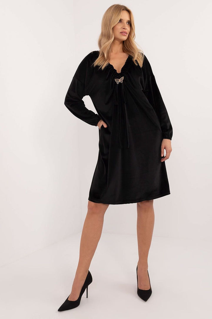 Stilla | Elegance Everyday Velour Kjole