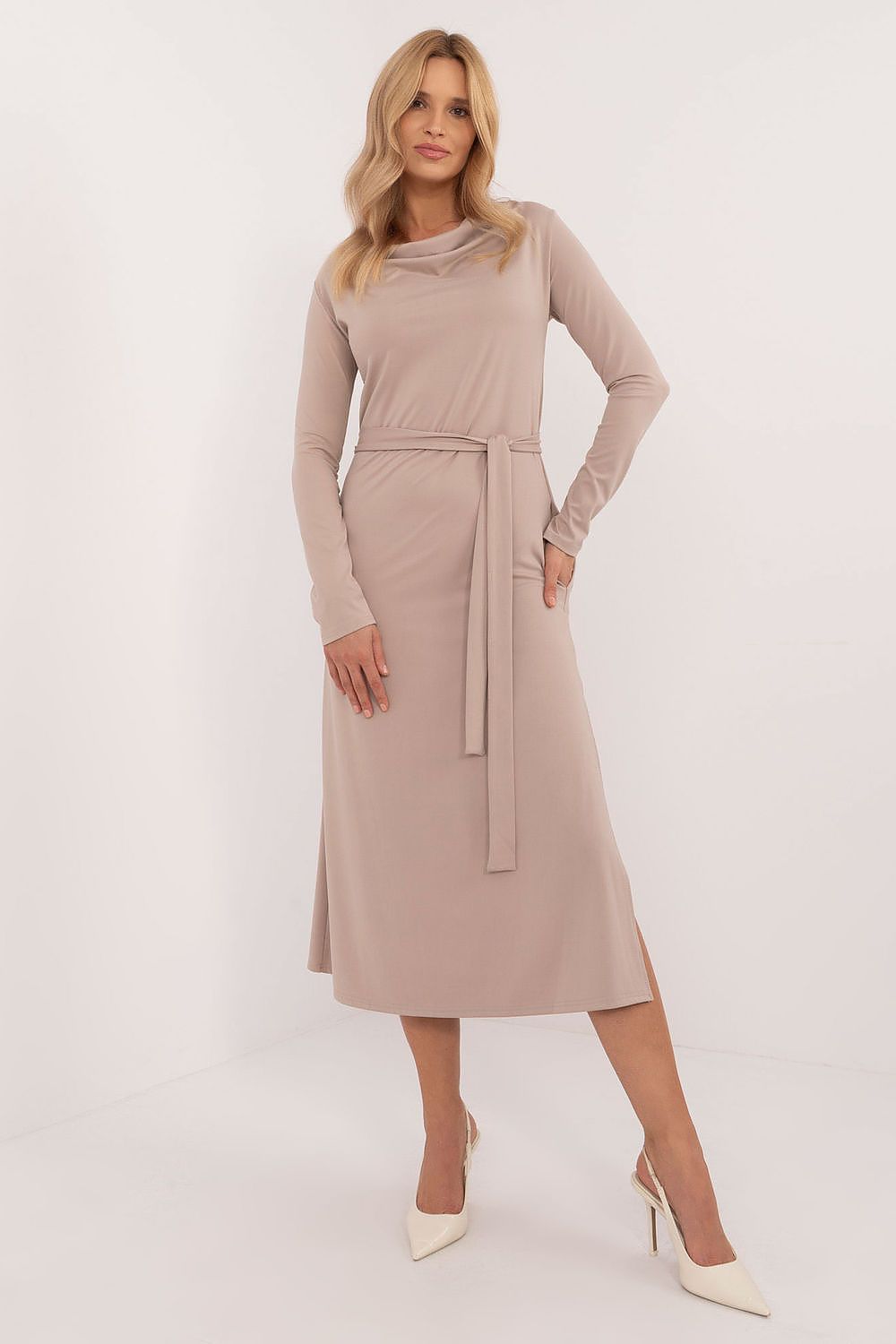 Stilla | Slimming Midi Kjole Til Enhver Lejlighed