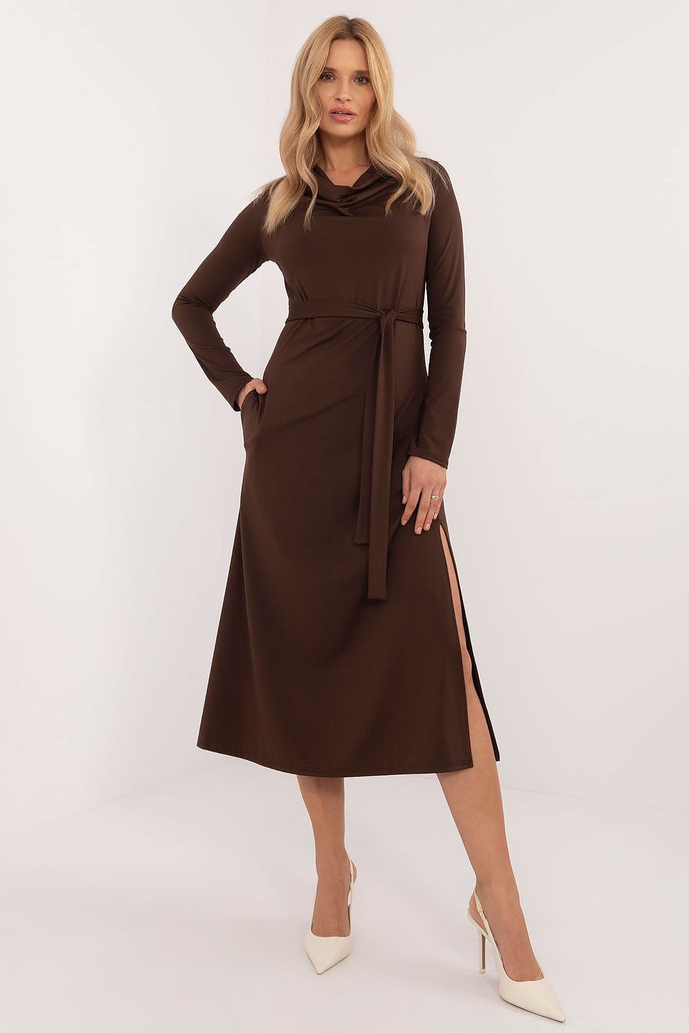 Stilla | Slimming Midi Kjole Til Enhver Lejlighed