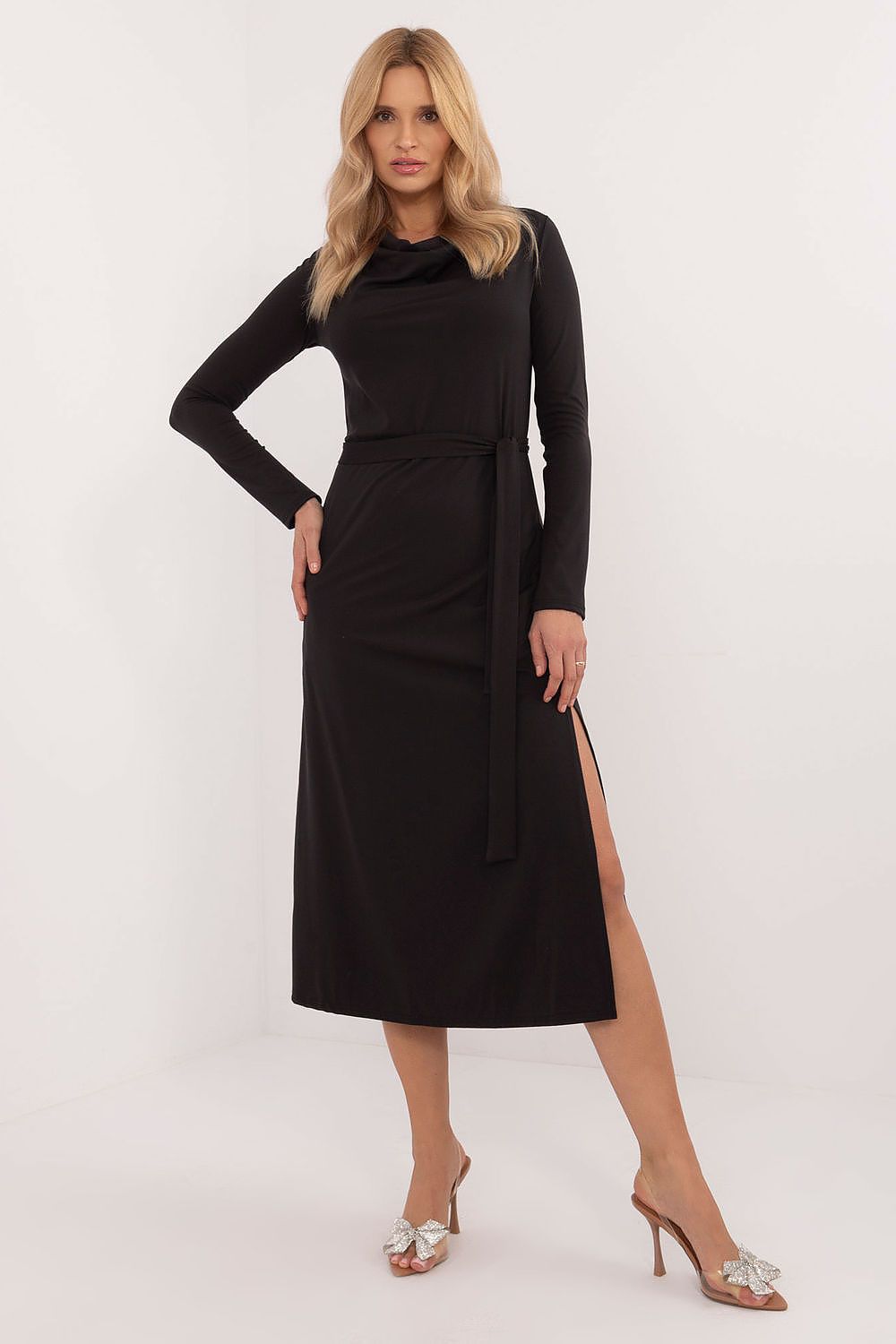 Stilla | Slimming Midi Kjole Til Enhver Lejlighed