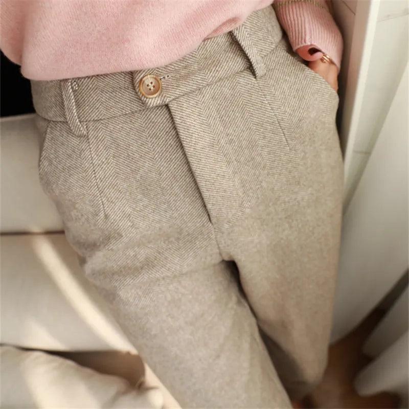 Stilla | Slim-Fit Jakke sæt med Høje Taljer