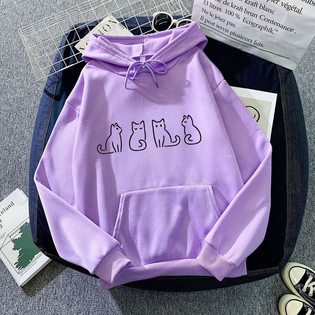 Stilla | Bekvem Hoodie med Hætte