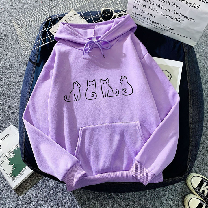 Stilla | Bekvem Hoodie med Hætte
