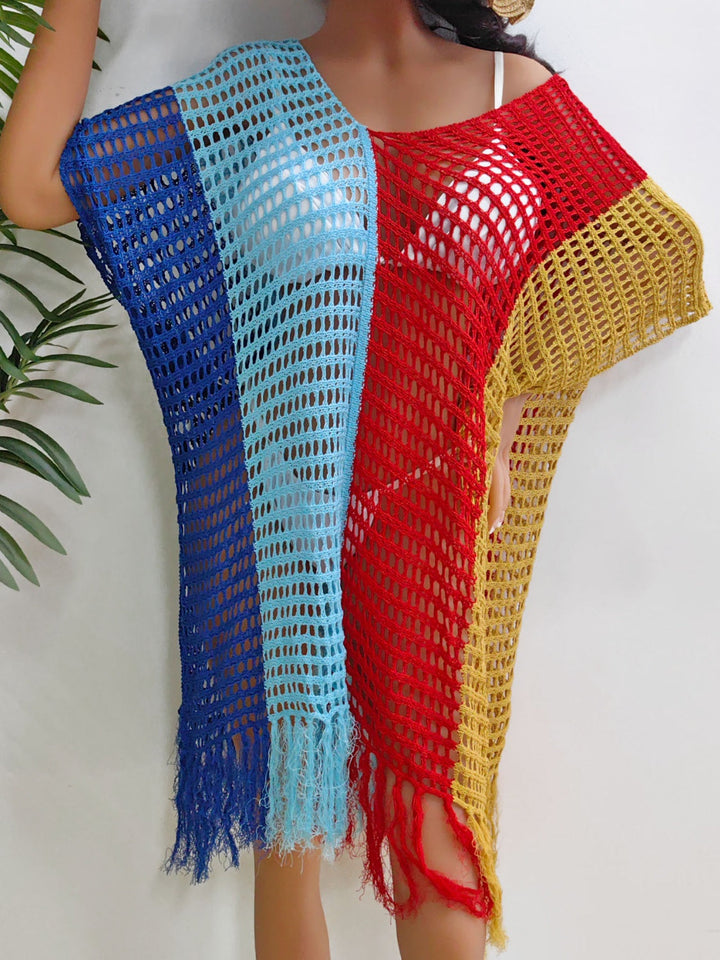 Stilla | Farveblok Scoop Neck Cover up