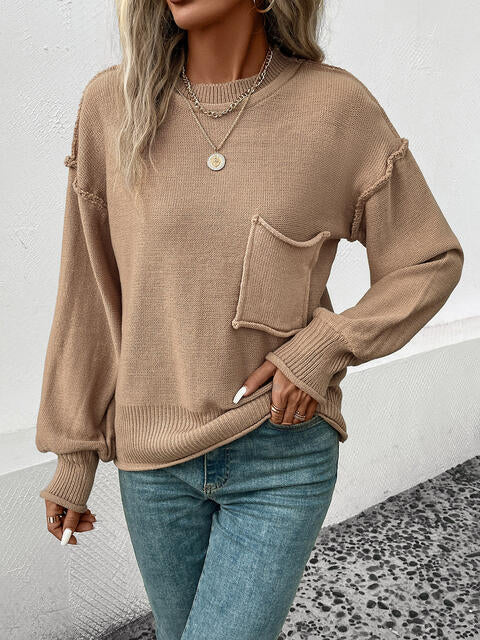 Stilla | Sømløs Rund Hals Sweater