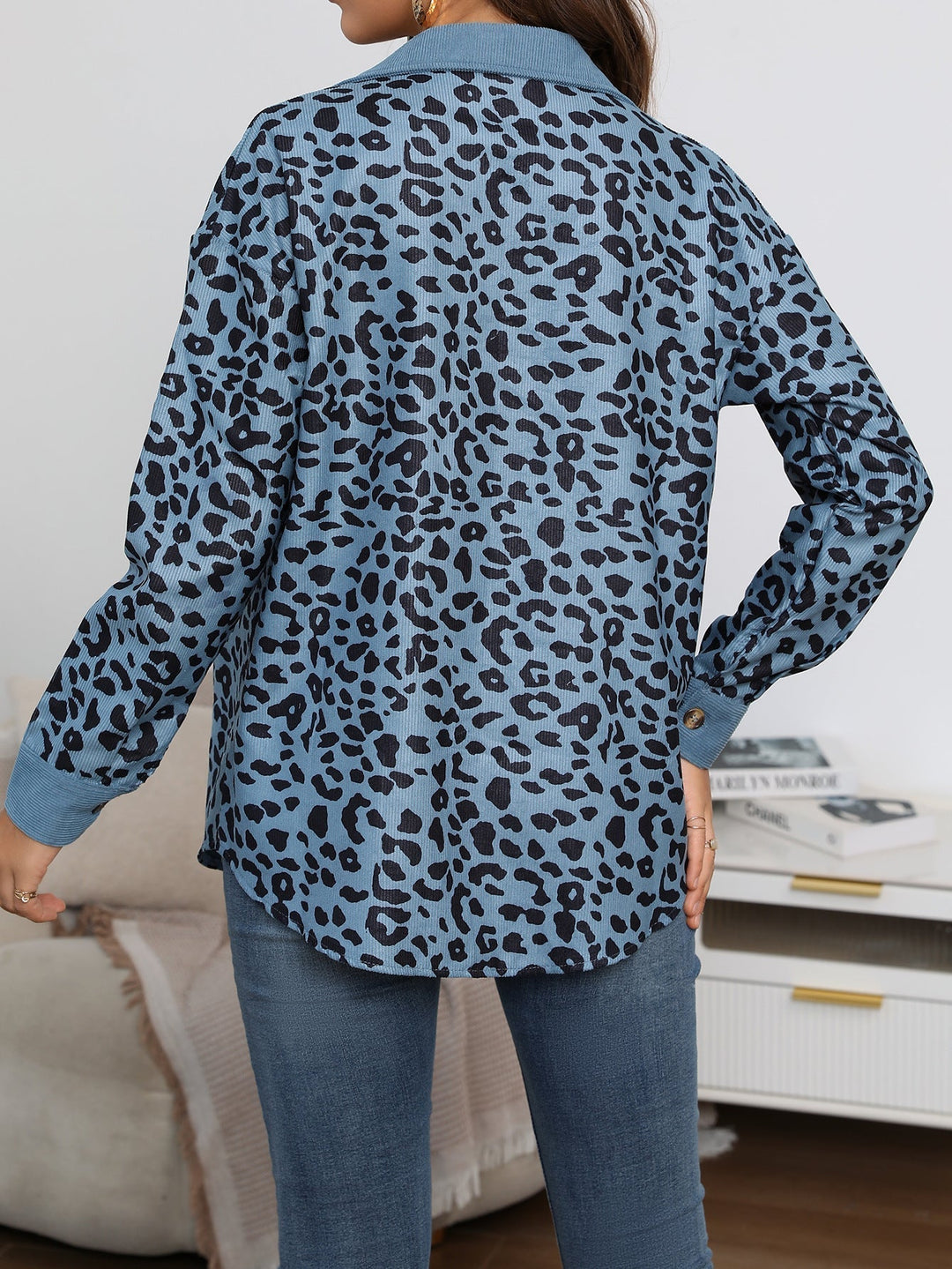 Stilla | Stilfuld Leopardjakke Med Moderne Snit