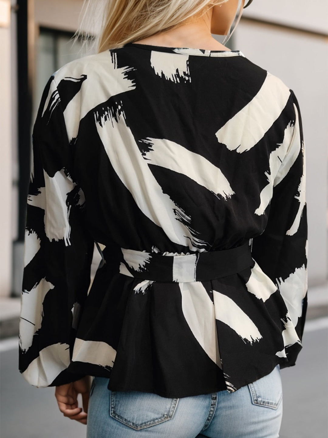 Stilla | Bindefront Blonde Detalje Cardigan