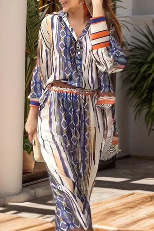 Stilla | Elegant Trykt Sæt Stil