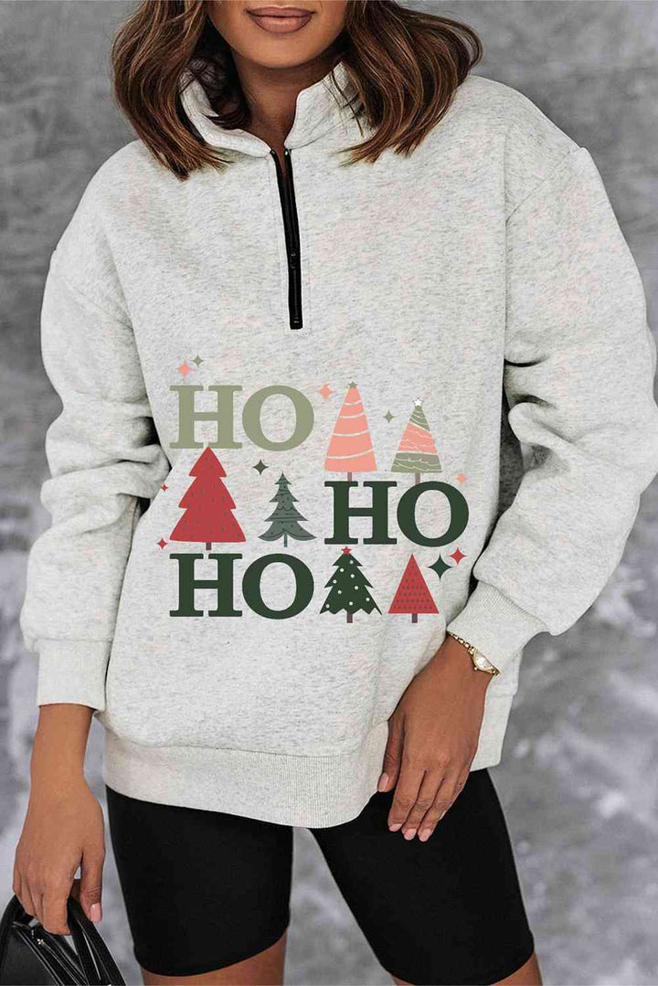 Stilla | Juletræ Grafik Sweatshirt