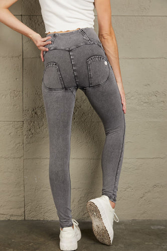 Stilla | Lynlås Lukning Skinny Jeans med Lommer