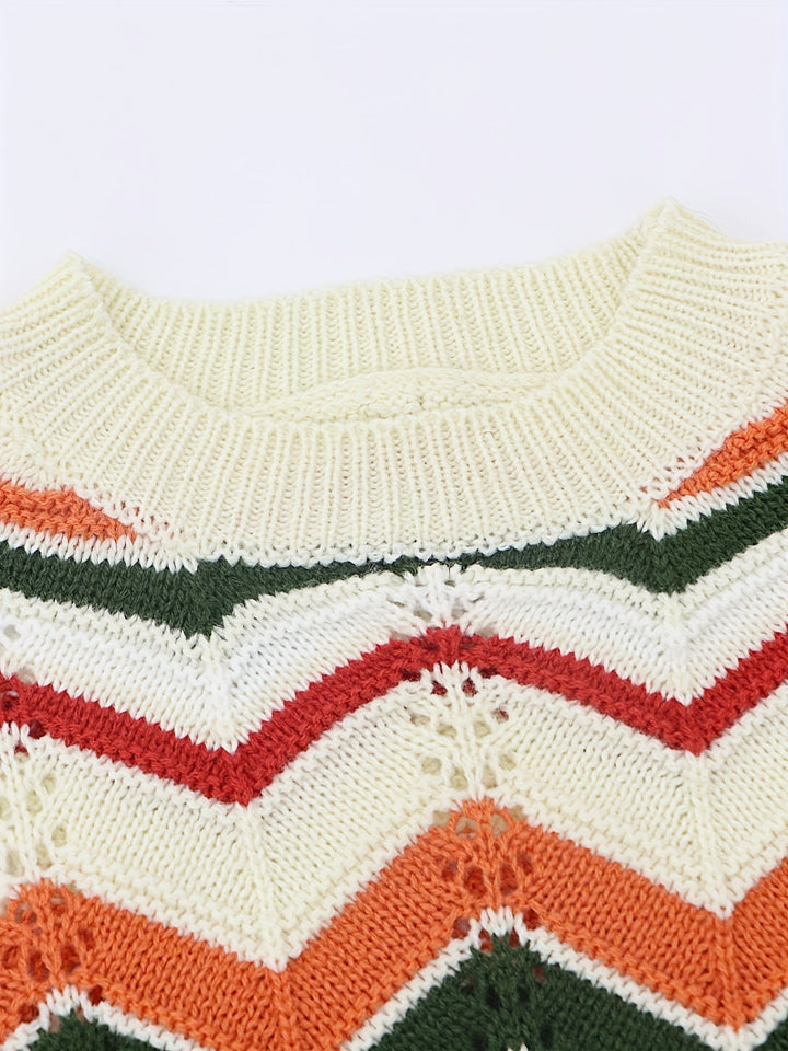Stilla | Pullover med lineær design