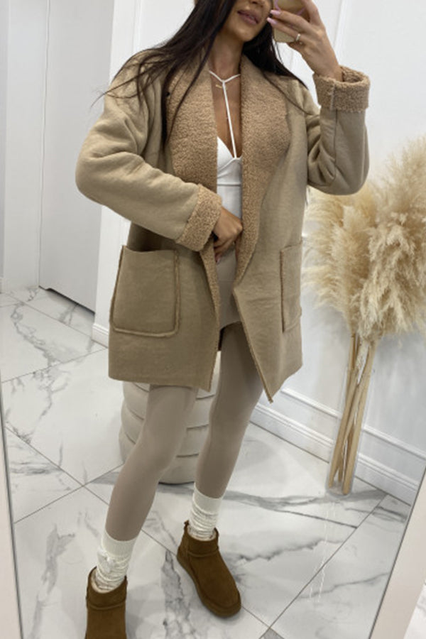 Stilla | kort Sherpa damejakke