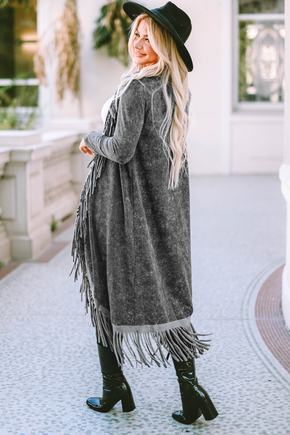 Stilla | Detalje Langærmet Cardigan
