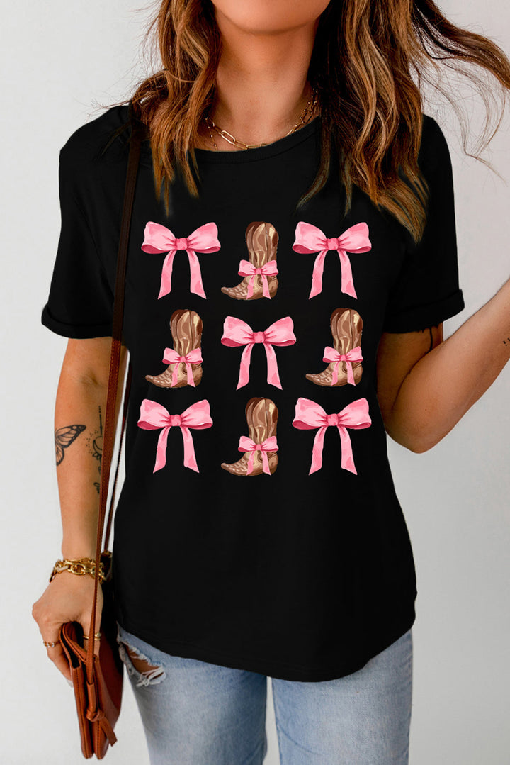 Stilla | Boot Graphic Rund Hals Kort Ærme T-Shirt
