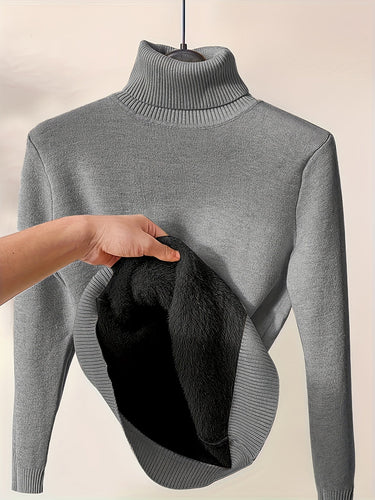Stilla | Blød rullekravepullover til kolde dage