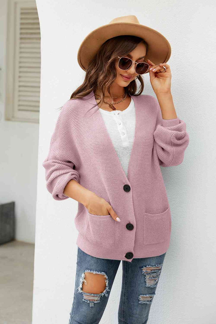 Stilla | up Drop Shoulder Langærmet Cardigan